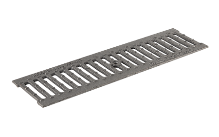 Решетка водоприемная Ecoteck Standart 100 чугунная щелевая грунт кл.С250 Решетка водоприемная Ecoteck Standart 100 чугунная щелевая грунт кл.С250