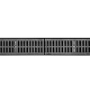 Лоток Ecoteck MEDIUM 100.125 h145 с решеткой пластиковой, кл. С250 (металлик) Лоток Ecoteck MEDIUM 100.125 h145 с решеткой пластиковой, кл. С250 (металлик)