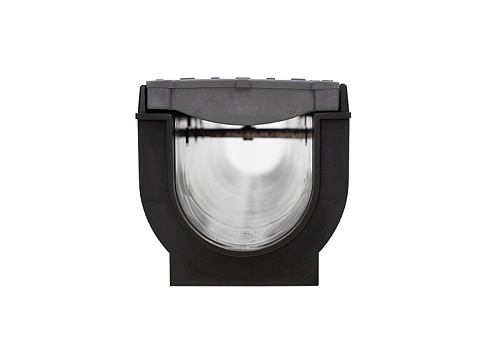 Лоток Ecoteck MEDIUM 100.125 h145 с решеткой пластиковой, кл. С250 (металлик) Лоток Ecoteck MEDIUM 100.125 h145 с решеткой пластиковой, кл. С250 (металлик)