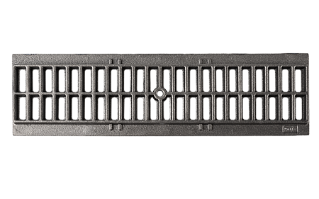 Решетка водоприемная Ecoteck Standart 100 чугунная поперечная грунт кл.С250 Решетка водоприемная Ecoteck Standart 100 чугунная поперечная грунт кл.С250