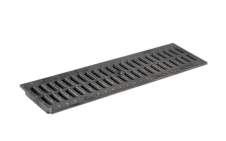 Решетка водоприемная Ecoteck Standart 100 чугунная поперечная грунт кл.С250 Решетка водоприемная Ecoteck Standart 100 чугунная поперечная грунт кл.С250